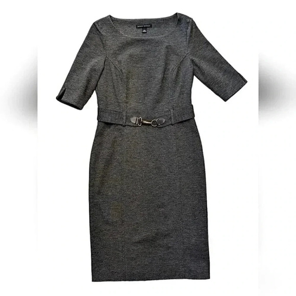 Banana Republic Dresses & Skirts - Banana Republic Business Casual A line Mid grey dress size 2
